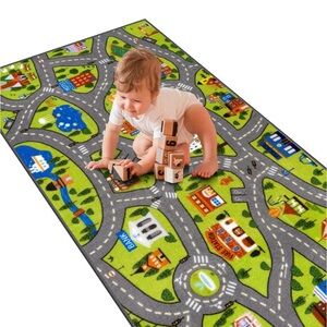 Kids Road Play Rug